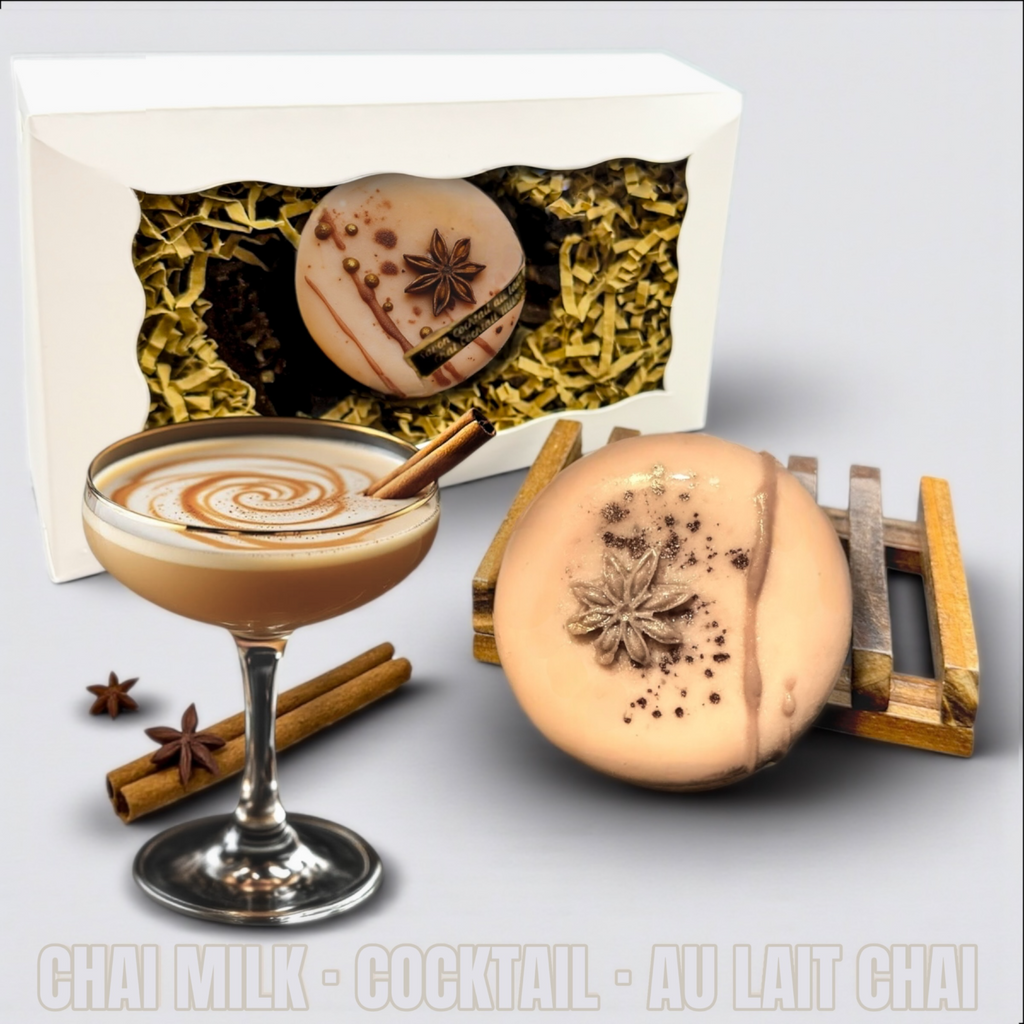 Savon – Chai Latte Cocktail – Soap | Coffret cadeau · Deluxe · Handmade Gift Box